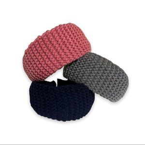 Thick Knitted Headband 3 piece set